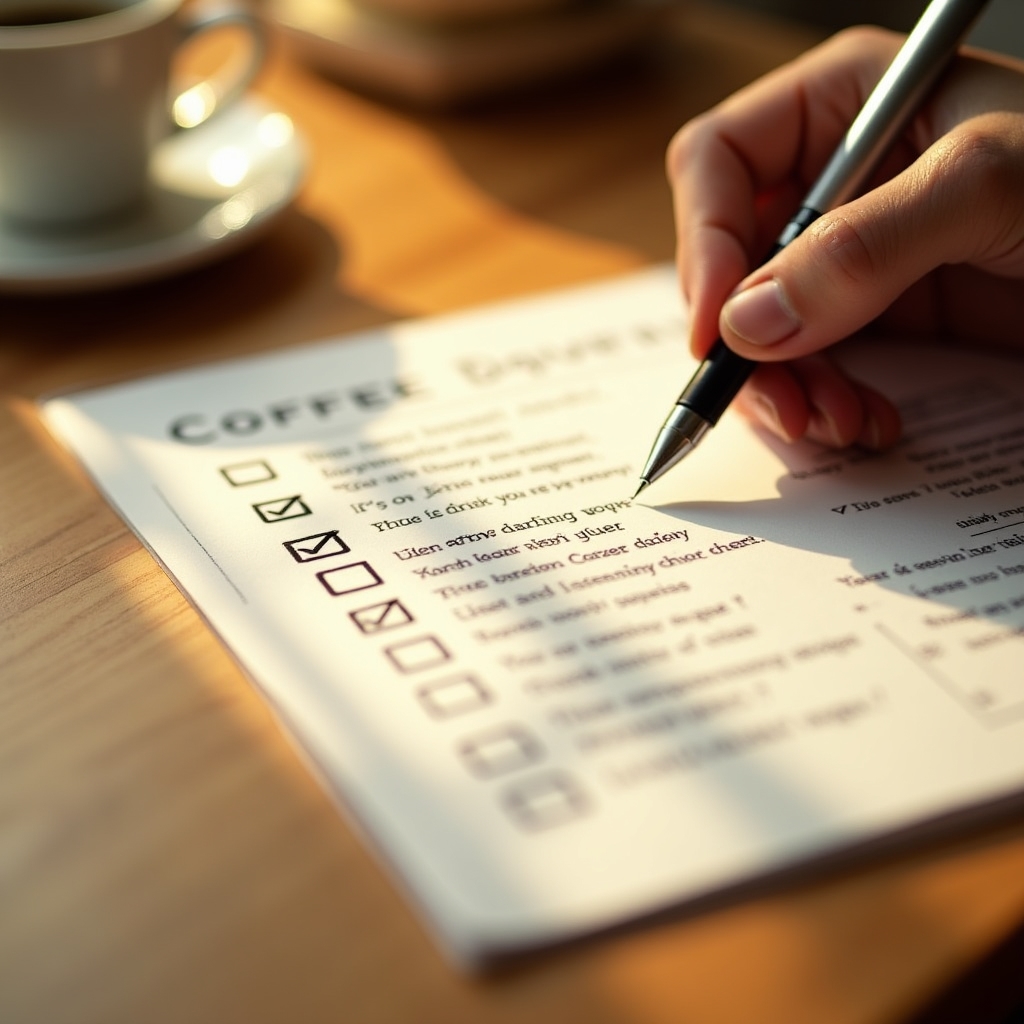 Erstellung von Checklisten und Dokumentation